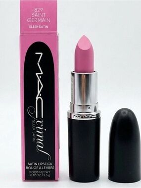 MAC MACximal Sleek Satin Lipstick SAINT GERMAIN 829 Full Size 3.5g / 0.12oz NIB
